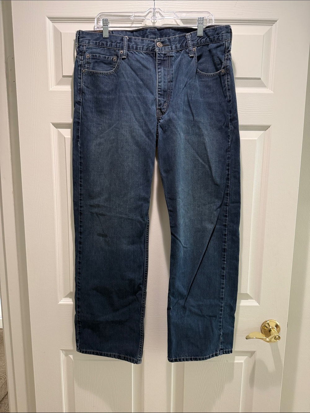 Classic Men's Levi 569 Jeans in Dark Blue